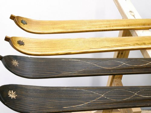 Kurz výroby dřevěných lyží
