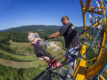 Zážitek Bungee jumping z televizní věže