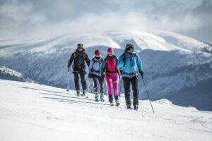 Krkonošská výprava na skialpech