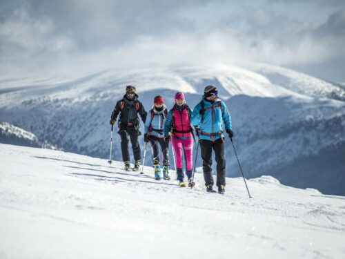 Krkonošská výprava na skialpech